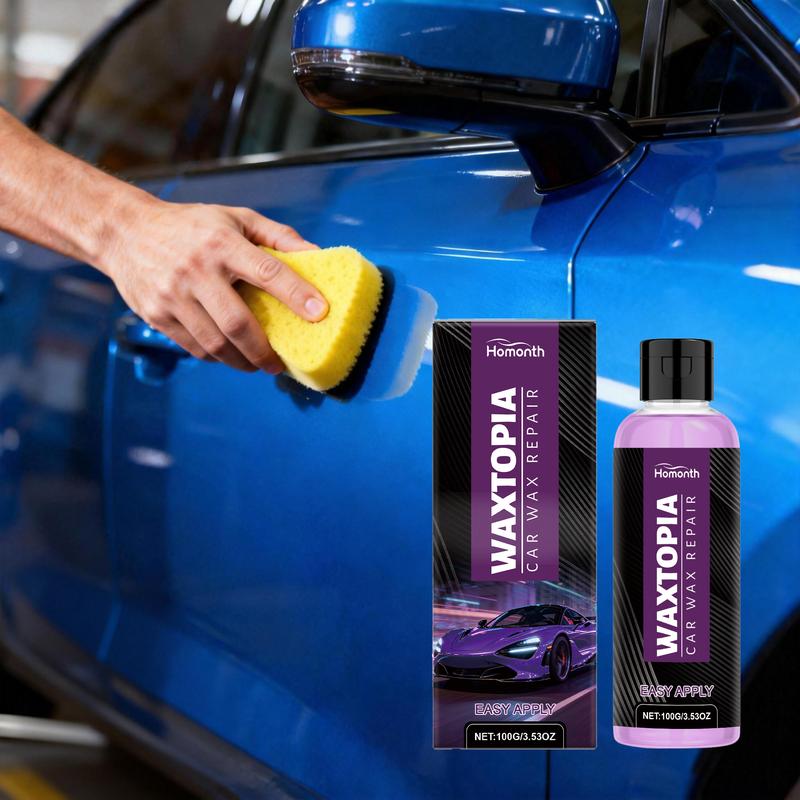 Car Wax Repair Kit 100g 3.53 oz Professional Detailing Wax For Automotive Paint Shine Protection Surface Care And Exterior Maintenance