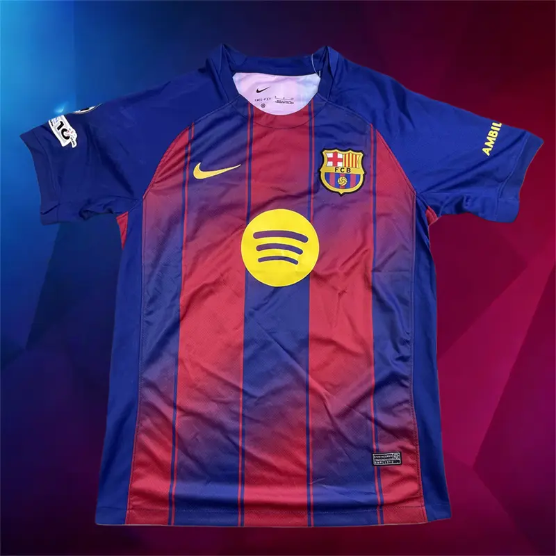 25 26 Home Raphinha #11 short sleeve Soccer Jersey