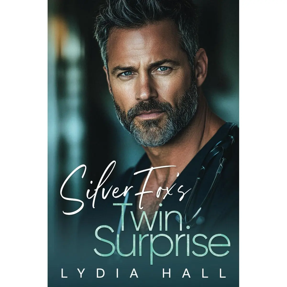 Silver Fox's Twin Surprise: A Forbidden, Age Gap, Secret Pregnancy, Medical Romance (Off-Limits Doctors) Paperback – January 6, 2025