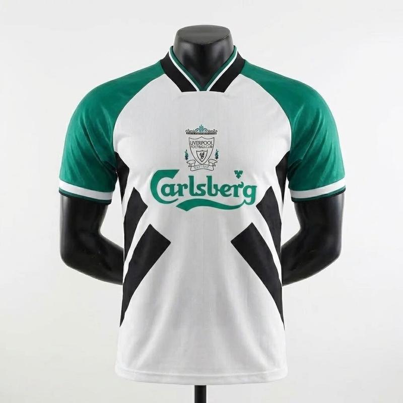 Liverpool FC 1993 Retro Away Soccer Jersey Classic Vintage Football Shirt