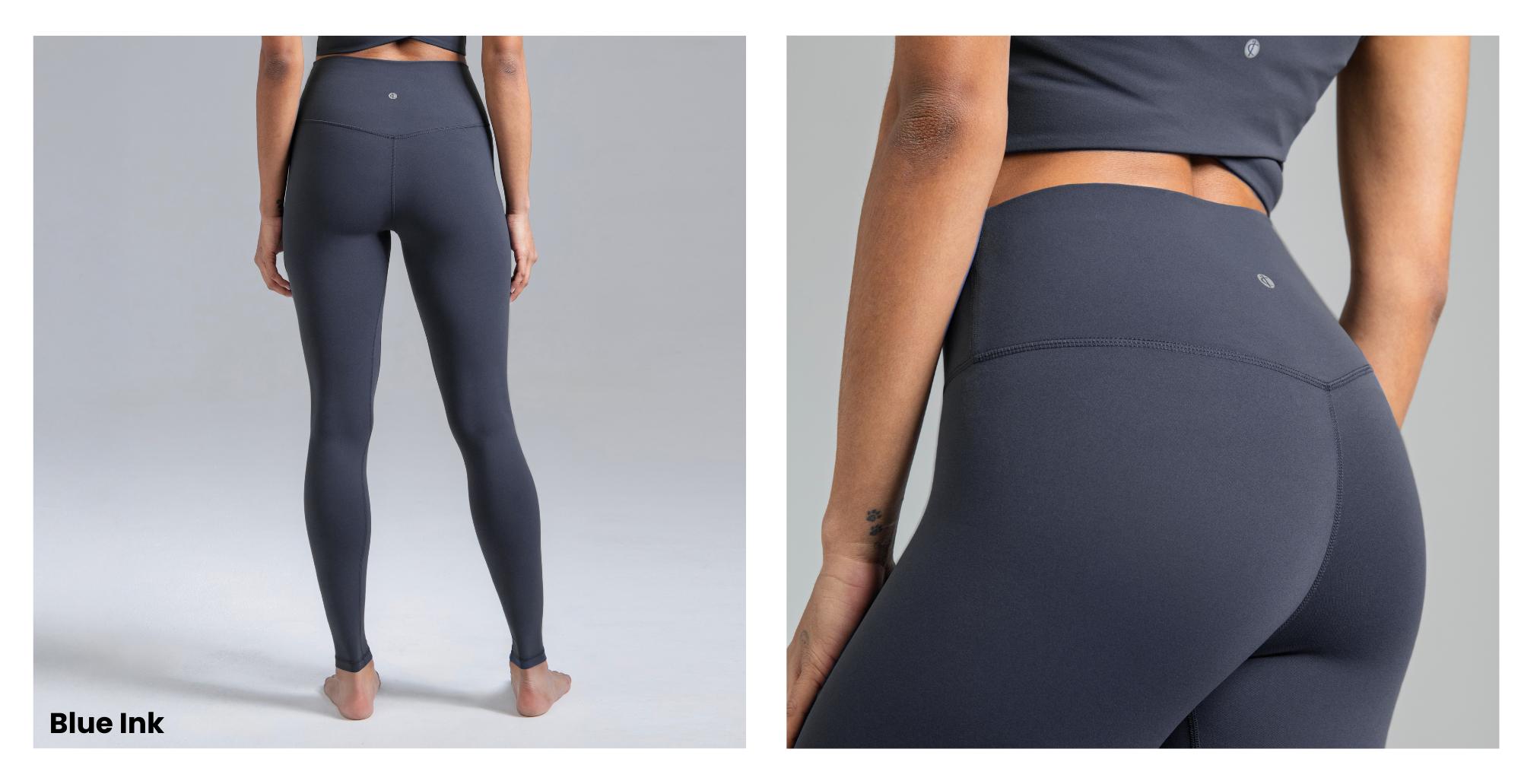 Colorfulkoala Women's Dreamlux High-Waisted Workout Leggings w/ Hidden Pocket Buttery Soft Stretchy Yoga Pants 25"/28" Inseam Butt Lift Skinny Fit Moisture-Wicking Breathable Sports Bottoms