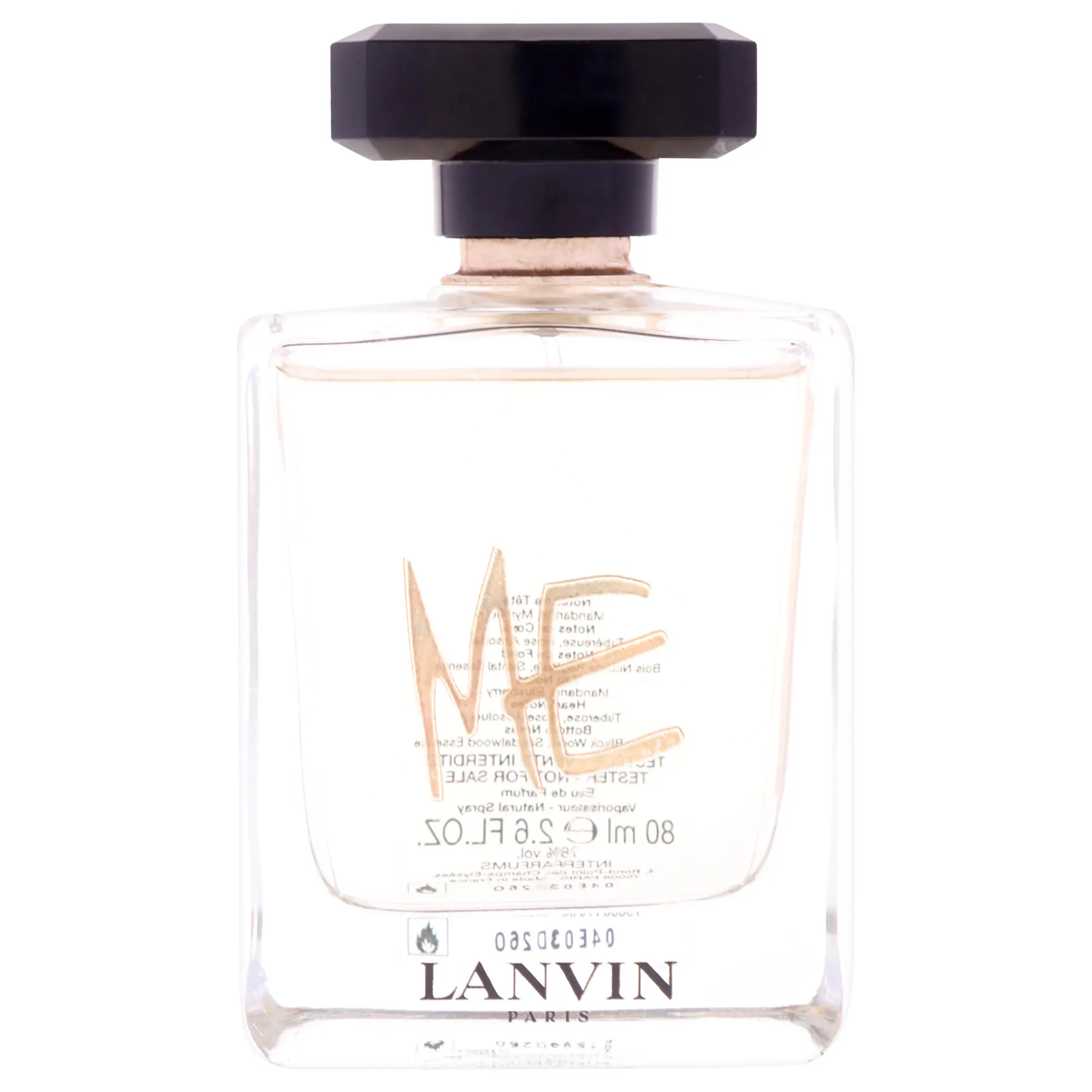 Lanvin Me Eau de Parfum Spray for Women, 2.6 oz / 80 ml Perfume Fragrance, Tester in Original Spray Bottle