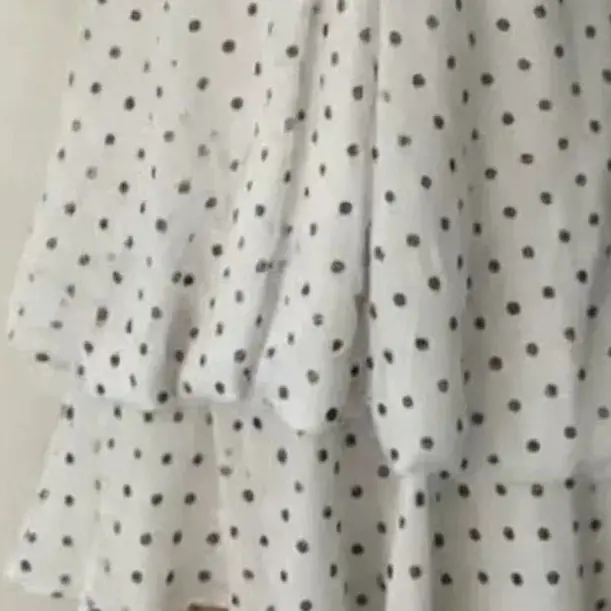 White Polka Dot