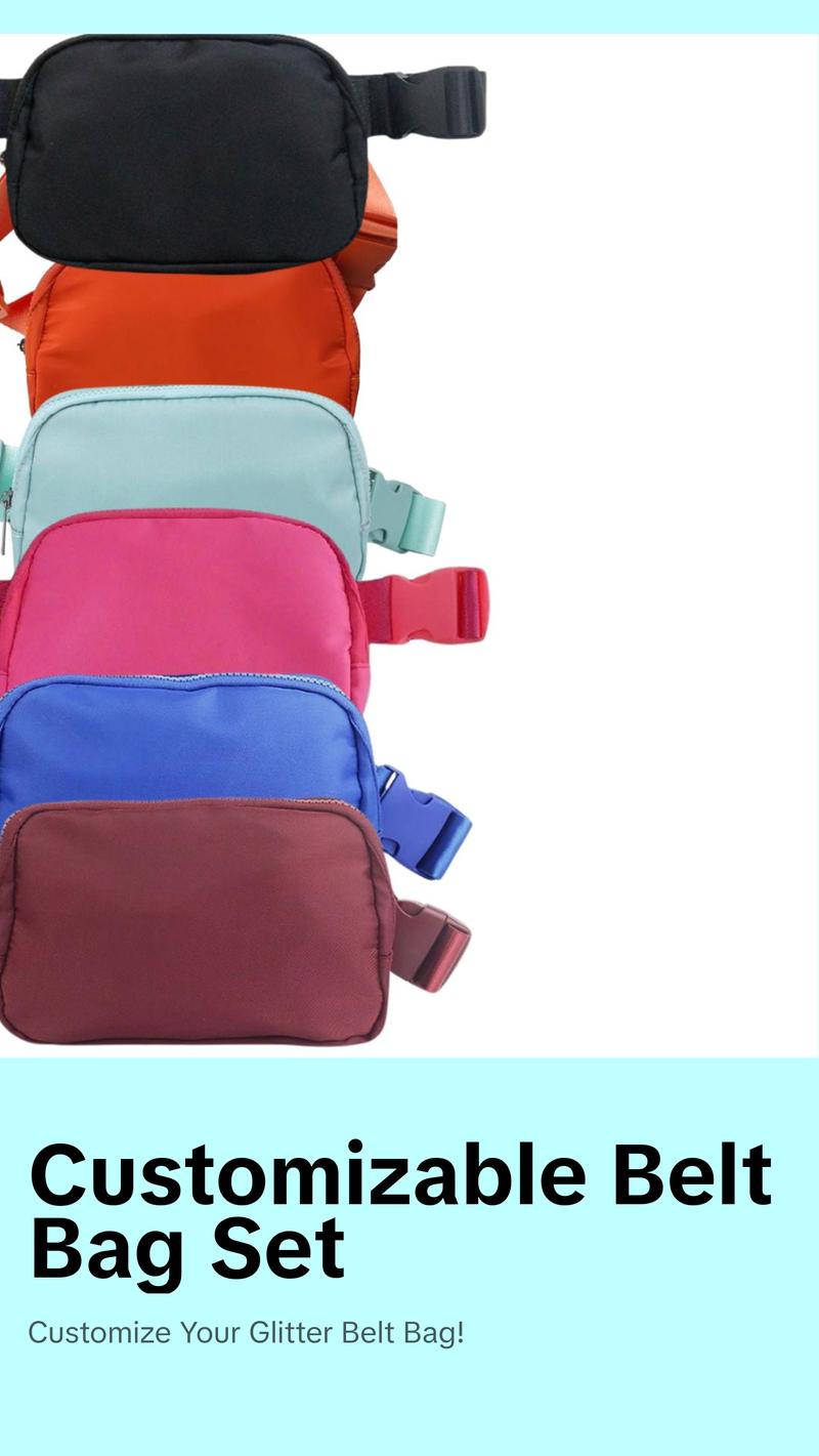 Build Your Own Belt Bag - Up to 5 Patches & Fillers