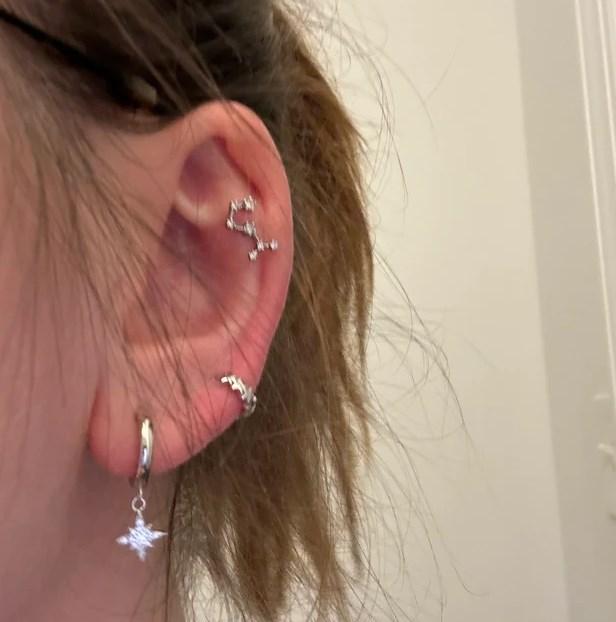 Oufer 16G Zodiac Sign Twelve Star Constellation Cartilage Lobe Earring Stud Aries, Taurus, Gemini, Cancer, Leo, Virgo, Libra, Scorpio, Sagittarius, Capricorn, Aquarius in 316L Stainless Steel Oufer 16G Zodiac Sign Twelve Star Constellation Cartilage Lobe Earring Stud Aries, Taurus, Gemini, Cancer, Leo, Virgo, Libra, Scorpio, Sagittarius, Capricorn, Aquarius in 316L Stainless Steel