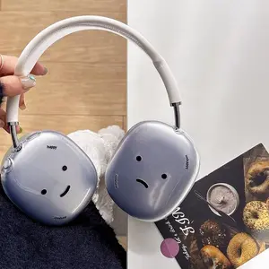 Cartoon Smiley Face AirPods Max Case, Smiley Case Cover For AirPods Max
