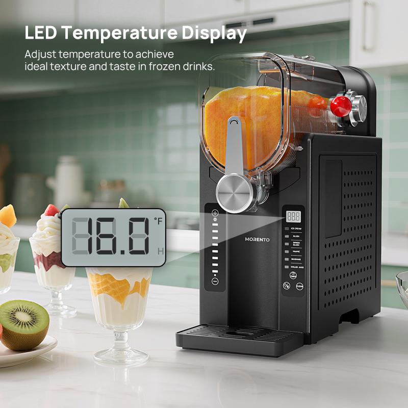 Slushie Machine, 88 oz Slushy Machine & Ice Cream Maker with Self-Cleaning Function, 6 Preset Programs, AD03 Professional Frozen Drink Maker for milkshakes, smoothies, margaritas, frappés, and more. Ice Cream#TikTokShopBlackFriday, Blenders