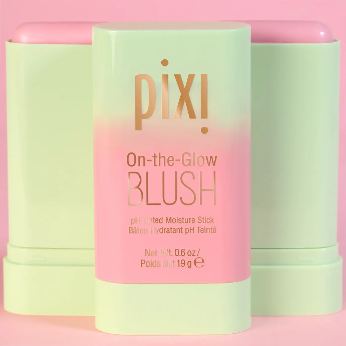 Pixi On-the-Glow Blush CheekTone - pH Reactive Tinted Moisture Stick, Hydrating Lightweight Makeup Blend, Beauty Products for Glowup, Suitable for Any All Skin Types (Single Item)