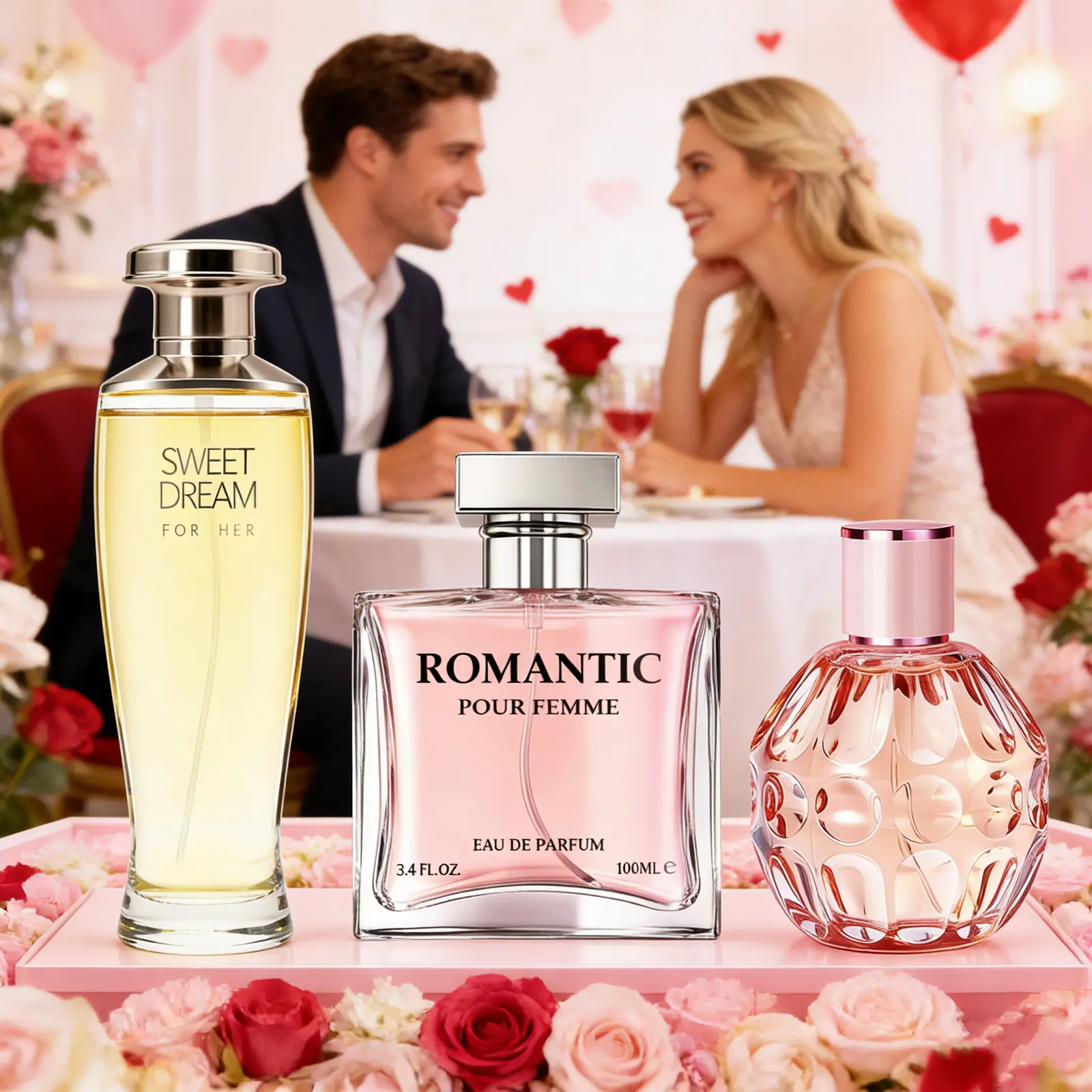 Women's Eau De Parfum (EDP) Set (1Pack/3Pack) - Fruity Sweet Floral Gourmand Scents with Blackberry, Pear, Vanilla, Coffee, Cocoa Notes, Women Perfumes, Floral Scents Perfume, Perfect Halloween Party Gift, Edp Fragrance, Halloween Gifts
