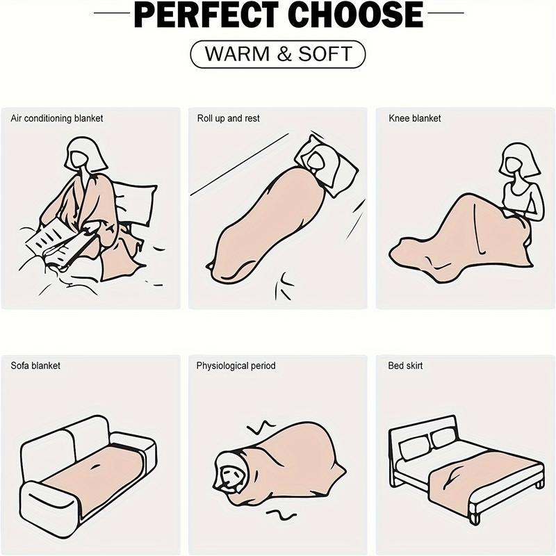 1pc Contemporary Reversible Flannel Fleece Throw Blanket - Cartoon Chicken Backside Guessing Game Print, Digital Print, All-Season Cozy Office Nap & Home Blanket, Gift for Family and Friends