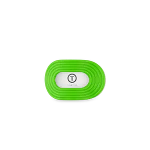 Glow For It Tiny Flat Round Hair Clip