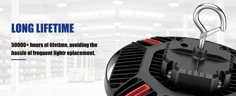 Super Bright LED UFO High Bay Light - 24000LM, 5000K Daylight, 160W, 700W MH/HPS Equivalent, 50000 Hours, IP65 Durable Waterproof Light, Water Resistant Aluminum Outdoor Fixture with US Plug & 6 ft Cord for Warehouse, Shop
