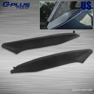 Automotive Vehicle Car Accessories, Replacement Rubber End Pieces for Windshield Wiper Cowl, Compatible with 04-08 Ford F150 & Lincoln Mark LT