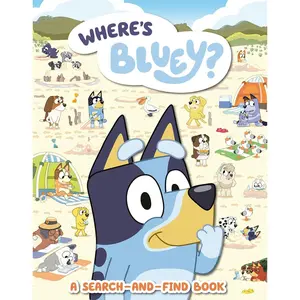 Where's Bluey?: A Search-and-Find Book Paperback – January 25, 2022