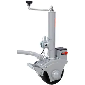 Electric Trailer Dolly, 5000lbs Towing Capacity, 350W 12V Trailer Jockey Wheel with 22 ft/min Moving Speed,  8'' Rubber Tire, for Moving Trailer Caravan Boat