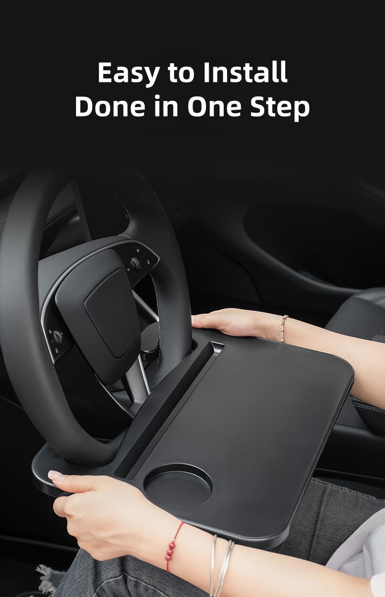 MSTARKE 2-in-1 Steering Wheel Desk-Steering Wheel Tray Table with Seat Gap Filler Organizer Car Food Tray for Driver Car Desk for Laptop & Eating Tesla Model 3 Model Y Accessories Fits Most Vehicles Steering Wheels MSTARKE 2-in-1 Steering Wheel Desk-Steering Wheel Tray Table with Seat Gap Filler Organizer Car Food Tray for Driver Car Desk for Laptop & Eating Tesla Model 3 Model Y Accessories Fits Most Vehicles Steering Wheels