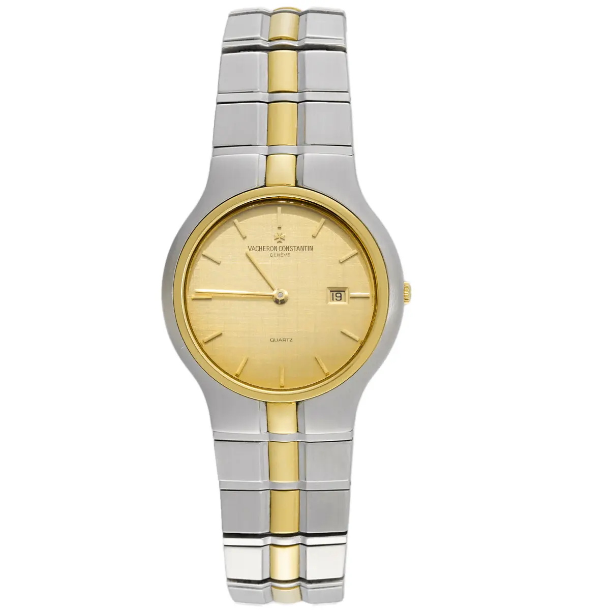 Vacheron Constantin Phidias 33mm Two-Tone 18k Gold & Steel - Champagne Linen Dial WHT030863