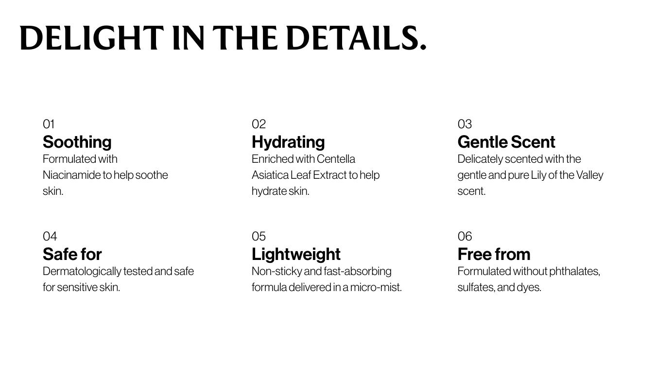 Touchland Lily Of The Valley Hand Sanitizer Gentle Mist, Hydrating and Soothing