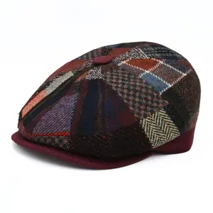 Irish Newsboy Patchwork Hat