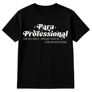 Paraprofessional Short Sleeve T-Shirt , Para Teacher Assistant TEE , Teacher Aide , Chaos Coordinator t-shirt