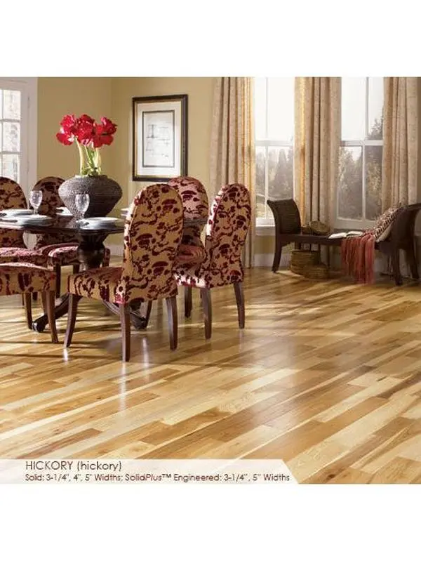 Somerset Hickory Character Collection Engineered Hardwood Flooring, 1/2" x 5" Planks