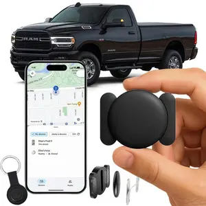 GPS Tracker for Car,Mini Trackers Device with Weatherproof Magnetic Case-No Monthly Fee-Best Hidden GPS Trackers,Anti-lost Device,Works with Apple Find My fathersdaygift