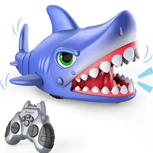 Remote Control Shark Toy – Interactive Biting Shark Robot, Rechargeable RC Toy for Kids & Family Fun, Boys & Girls 3+