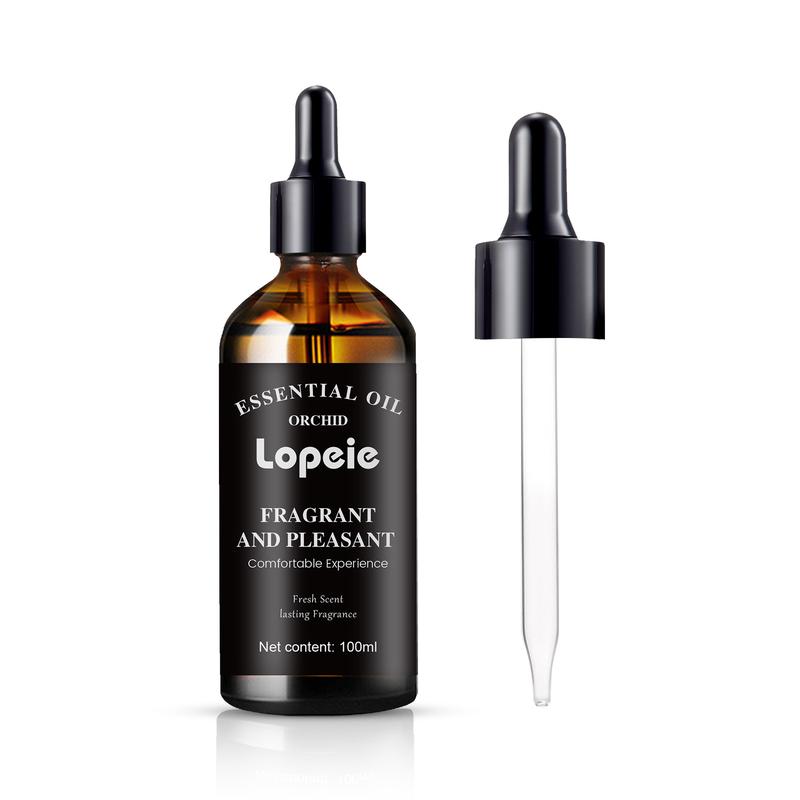 Lopeie Essential Oil, 100 ml 3.5 fl oz Bottles For Humidifiers，Home Care, Fragrance &  Natural Scented Essential Oil，Blend Orchid