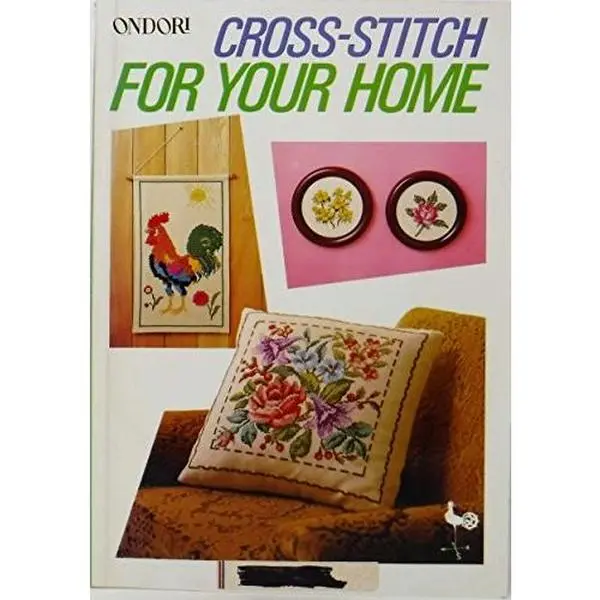 Used Cross-Stitch Book for Home - Ondorisha (Paperback) with Crafts, Tutorials, Projects, Patterns, Needlework Guides (Literature & Art Category)