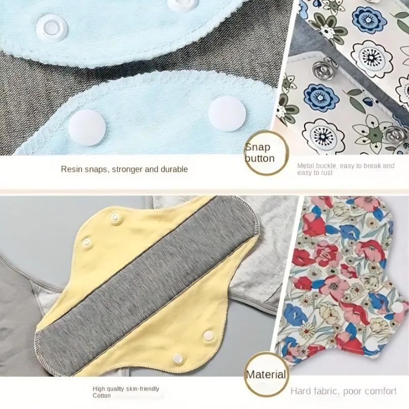 3PCS Reusable menstrual pad Graphene incontinence pad, menstrual pad, lightweight washable sanitary pad. Soft and comfortable.
