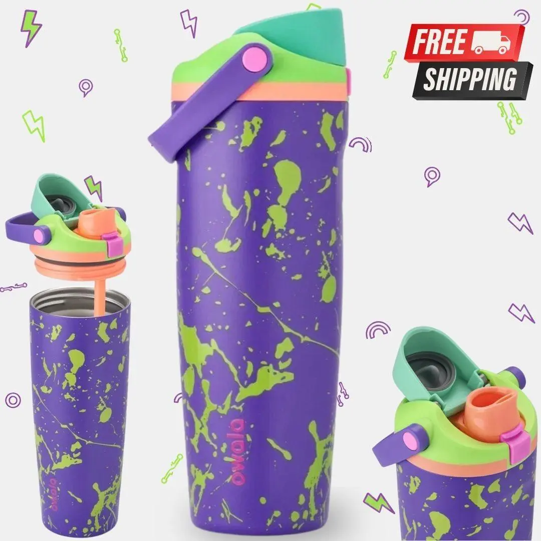 Owala FreeSip 30 Sway Electric Feel Limited Special UO Exclusive Gift Bottle,souvenir