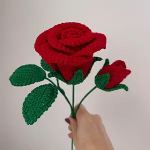 Crochet rose