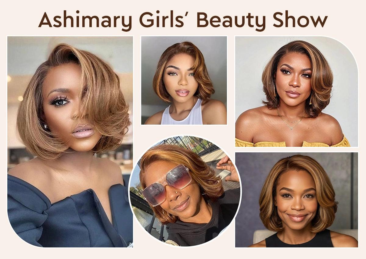 [New Arrival] Yaki Straight Layered Wig 6x4.5 Lace Closure Short Pixie Cut Wig for Black Women Silk Press Human Hair Bob Wig SpringStatements