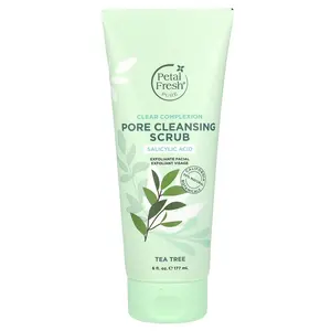 Petal Fresh Pure, Clear Complexion Pore Cleansing Scrub, Tea Tree, 6 fl oz (177 ml)