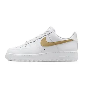 Men's Nike Air Force 1 '07 White/Parachute Beige-White (FJ4146 124)