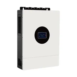 12KW 48V Hybrid Solar Inverter Split Phase 120V/240V Dual MPPT 200A PV Charge 6 Parallel Support 12000VA Split Phase Output Pure Sine Wave For Home/Commercial Solar Systems