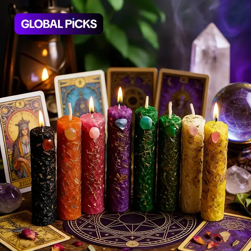 Floral‑Scented Natural Soy Wax Aroma Decorative Candles for Mindful Relaxation, Home Fragrance Decor for Peaceful Atmosphere and Daily Calm, Valentine's Day Gift for Her and Loved Ones #GLOBAL PICKS