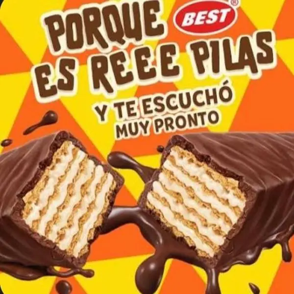 1 Bolsa de Best Chapin Galleta Con Cobertura De chocolate Relleno de Vainilla -6 units C/u- 1 Bolsa de Best Chapin Galleta Con Cobertura De chocolate Relleno de Vainilla -6 units C/u-