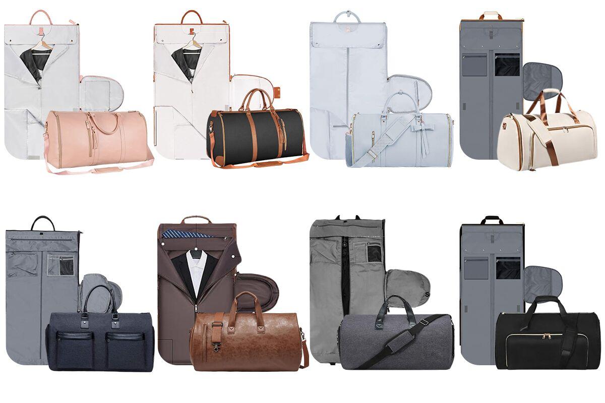 Lefame Travel Duffle Bag with Garment & Shoe Compartment, Waterproof & Breathable, TSA-Approved, 57L Capacity, Ideal for Weekender, Gym, Hospital, Holiday Travel SpringStatements