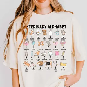 Veterinarian Veterinary Medicine T-Shirt, Vet Tech Gift Shirt, Veterinary Technician Tee, Vet Med Student T-Shirt, Animal Doctor Graphic Shirt