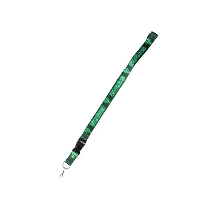 Aminco Neon Glow Milwaukee Bucks Lanyard