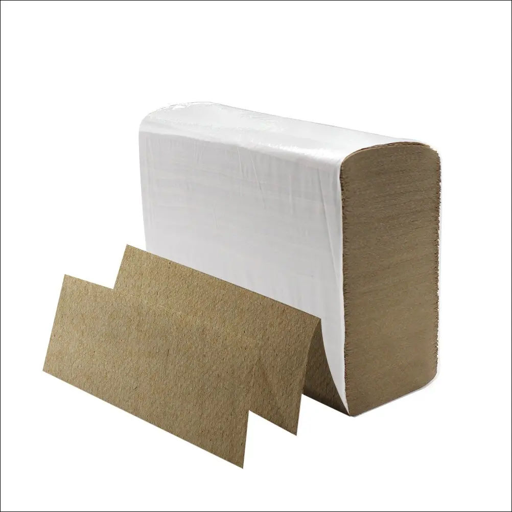 Multifold Paper Towels, Kraft - Case of 12 packs