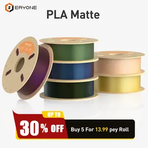 ERYONE Matte Series 3D Printer PLA Filament, PLA Matte|PLA Matte Dual-Color 1KG (2.2LBS) Roll 3dprintingfilament 1.75 +/- 0.03mm
