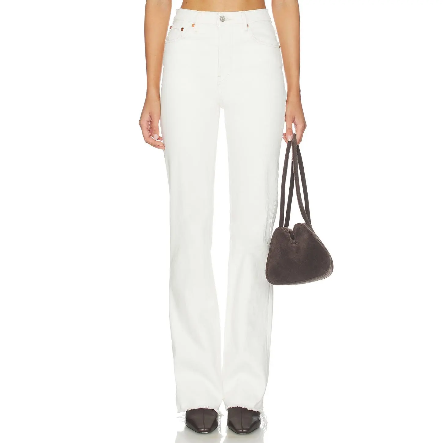 RE/DONE 70s Bootcut Jean in Crema