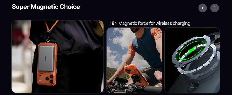 TORRAS Ostand Q3 Air for iPhone 17/16/15 Pro Max Case with 360 Magnetic Stand, Fit for MagSafe, 4M Drop Tested, Camera Control Button, Shockproof Phone Case Cellphone Protective