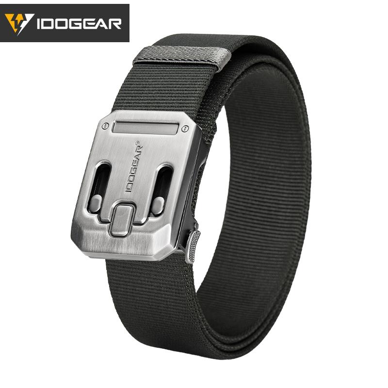 IDOGEAR Tactica 1.5" Nylon Durable Belt with Magnetic Buckle One-Hand Quick-Release Reinforced Steel CCW Belt 3446 SpringStatements