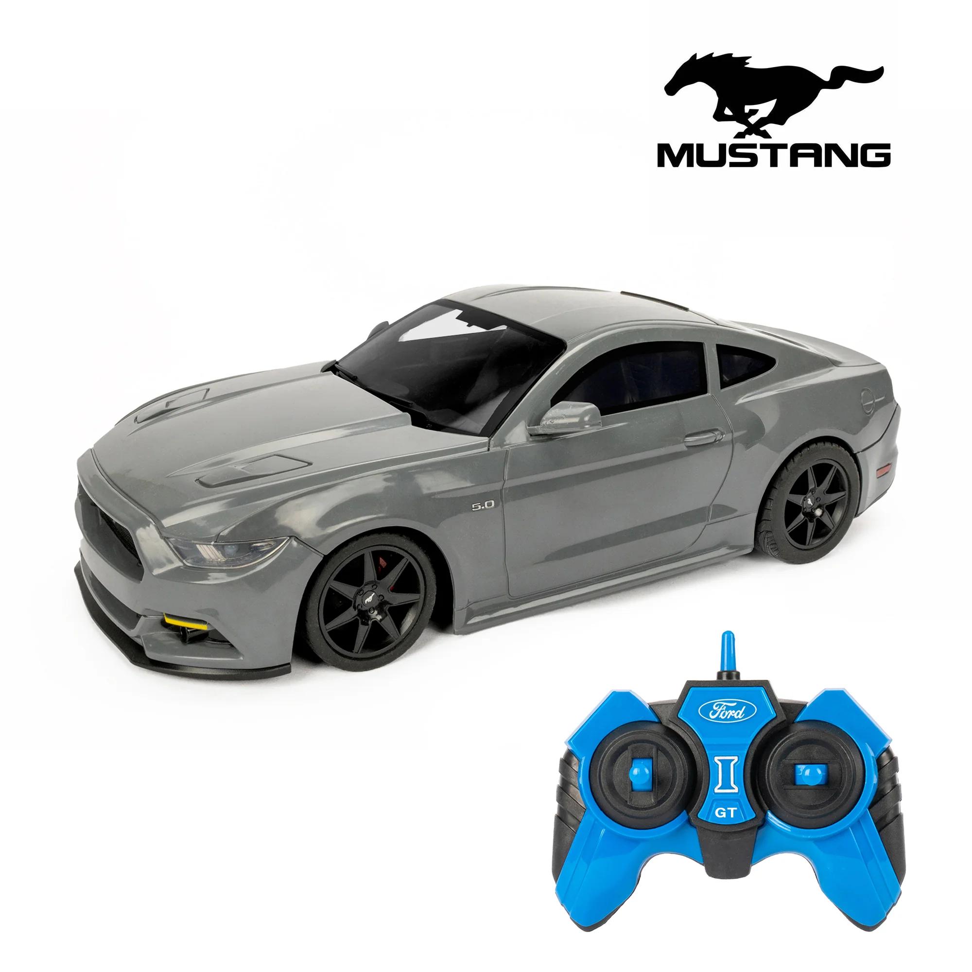 Ford Mustang GT & Ford Mustang Shelby 1:14 Electric RC Car Full Function Radio Control Officially Licensed Muscle Car with Rubber Tires & Durable Body Ready to Run