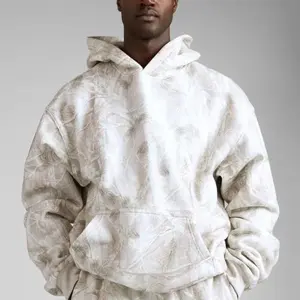 Comfort Camo Silver Birch Hoodie and Sweatpants Set for Men Women Streetwear 2026