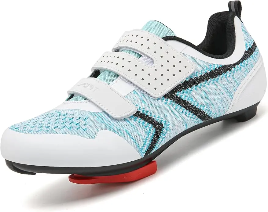 ULTIANT Unisex Cycling Shoes, Compatible with Peloton Indoor Riding & Road Bicycles, Equipped with Delta Cleats for Outdoor Pedal Use