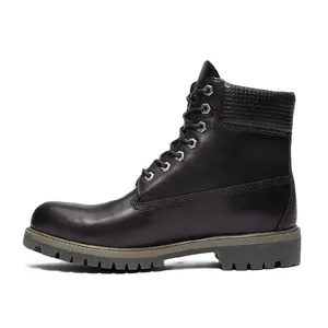 Men's Timberland Premium 6 In Lace Black F Grain W DK B (TB0A2P6W A3L) Men's Timberland Premium 6 In Lace Black F Grain W DK B (TB0A2P6W A3L)